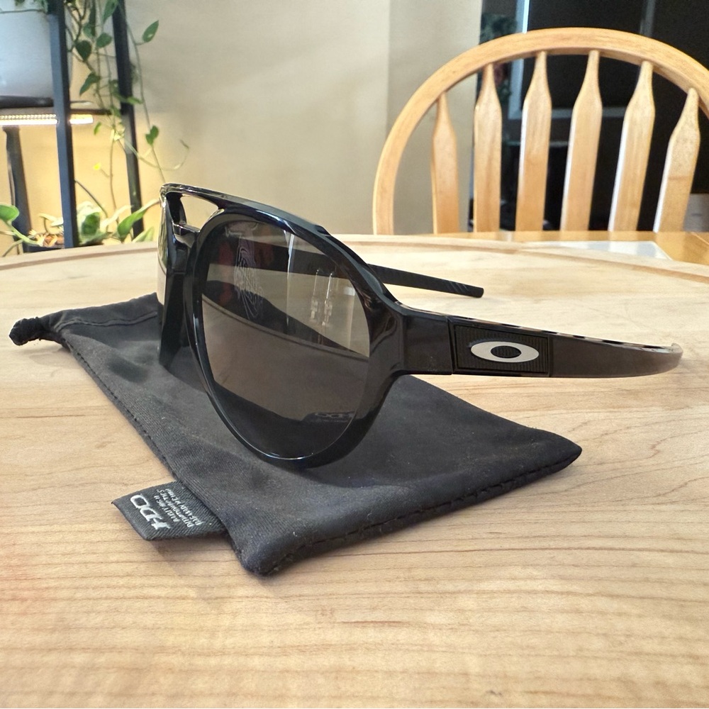 Oakley Glossy Black Sunglasses